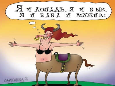 Я И ЛОШАДЬ, Я И БЫК- Я И прогер и МУЖИК