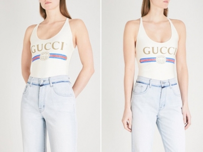 Купальник от Gucci почти за 500 $ , который нельзя мочить.