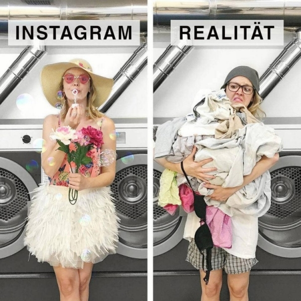 Инстаграм VS реальность