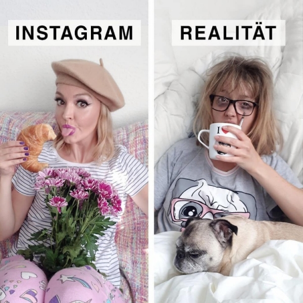 Инстаграм VS реальность