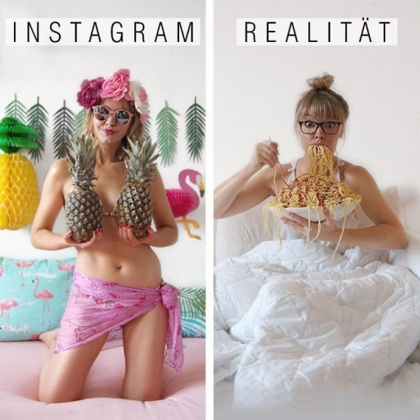 Инстаграм VS реальность