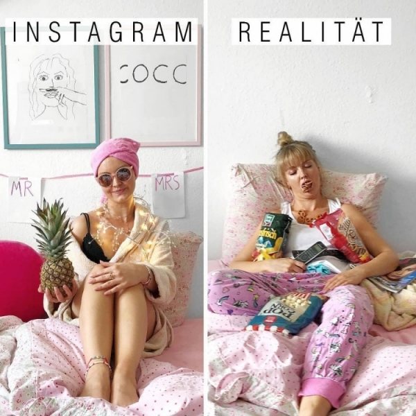 Инстаграм VS реальность