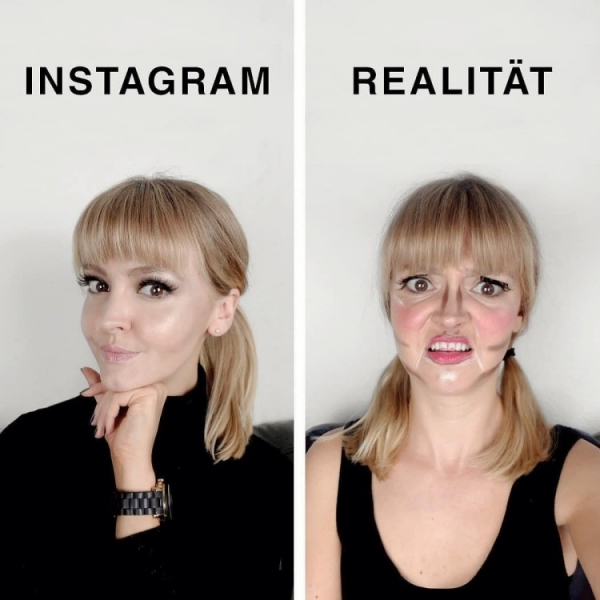 Инстаграм VS реальность