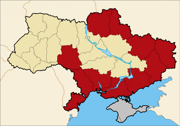 В яких областях України введено військовій стан