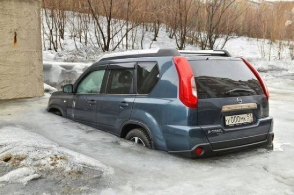 Зимние приколы