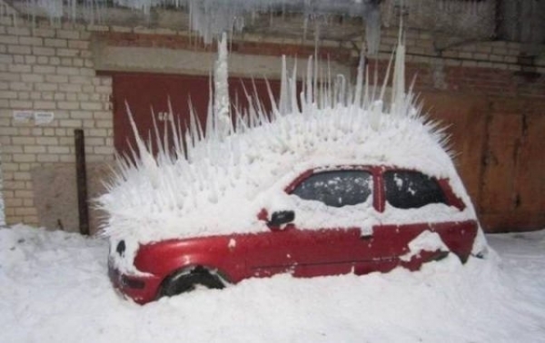 Зимние приколы