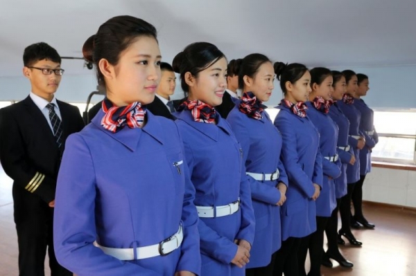 Как отбирают стюардес в Китае