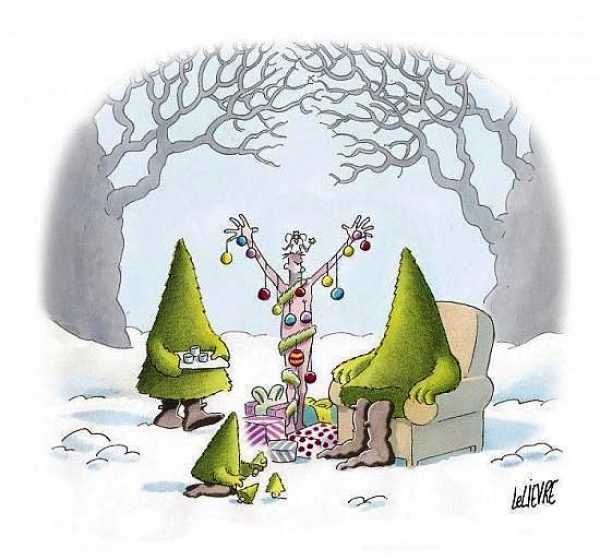 Новогодние карикатуры