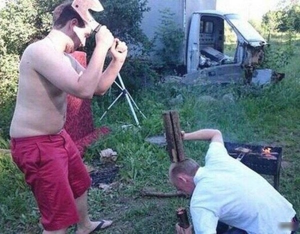 Техника безопасности? Нет не слышал...