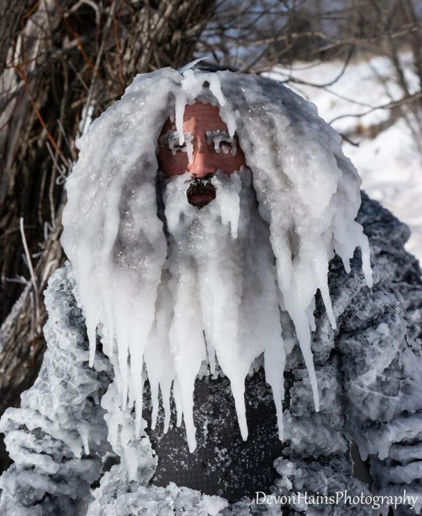 Как выглядят серферы при -34°C