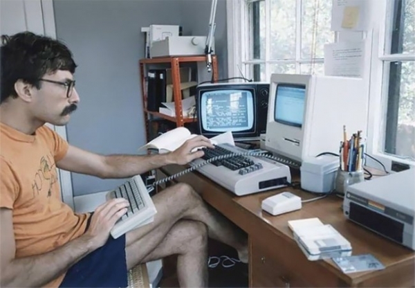 Суровые программисты 80-х годов