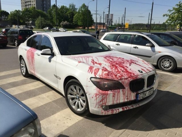 Как проучить не культурных парковщиков