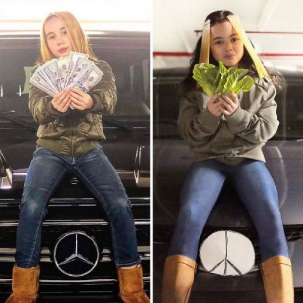 9-летняя австралийка троллит знаменитостей