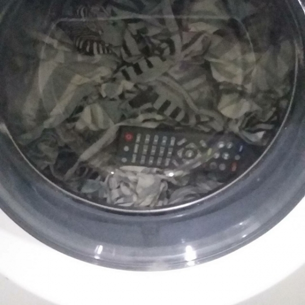 Вот так выглядит неудачная стирка