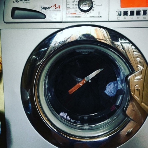 Вот так выглядит неудачная стирка