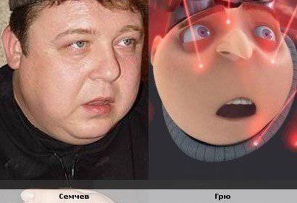 Двойники среди известных людей