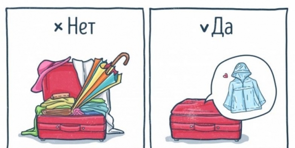 "Впихнуть невпихуемое" или как компактно собрать чемодан в отпуск