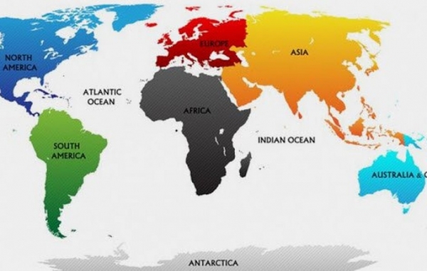 Интересные факты о континентах нашей планеты