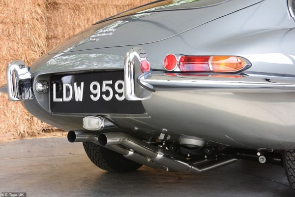 В лесных зарослях нашли Jaguar 1964 года