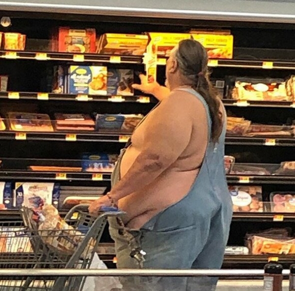 Чудаки и модники из американских супермаркетов Walmart