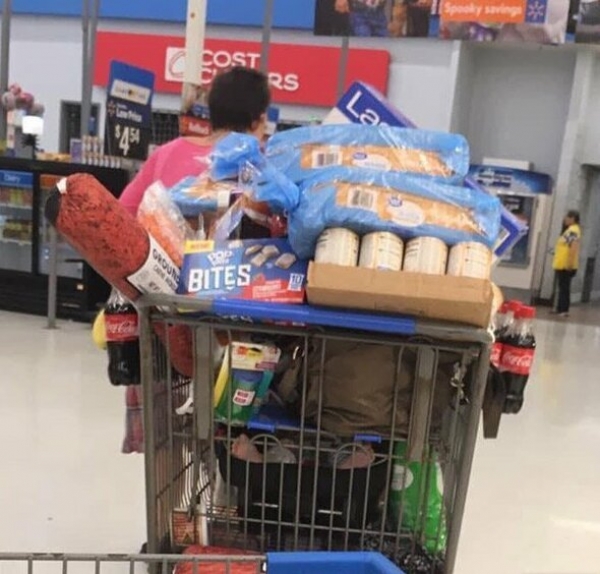 Чудаки и модники из американских супермаркетов Walmart