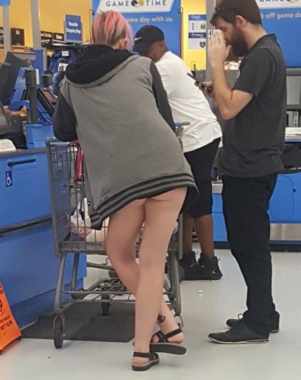 Чудаки и модники из американских супермаркетов Walmart