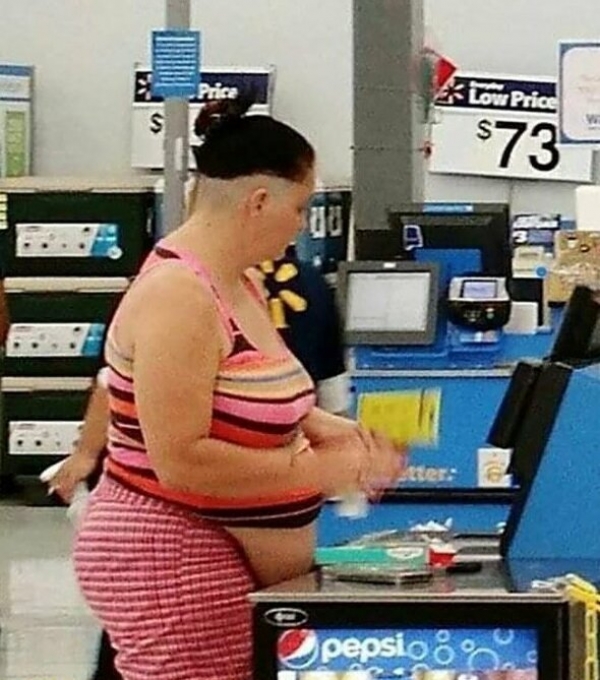 Чудаки и модники из американских супермаркетов Walmart