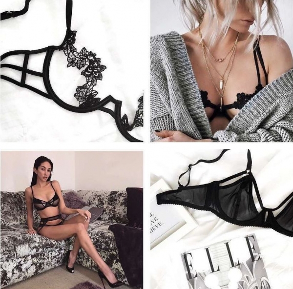 Новый откровенный тренд белья от Bluebella