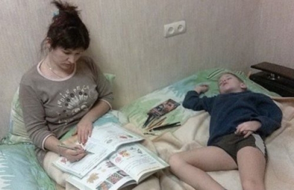 Тяжелые школьные будни родителей