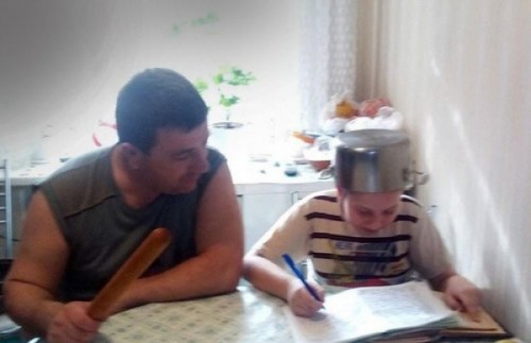 Тяжелые школьные будни родителей