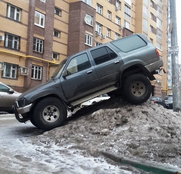 Веселые будни владельцев внедорожников