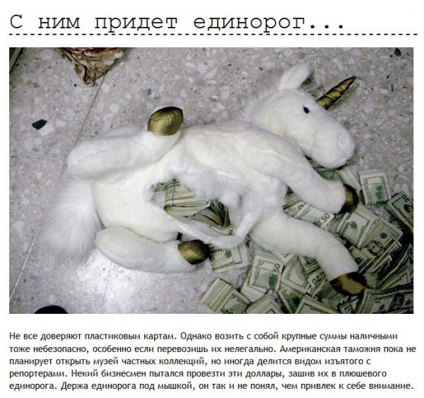Находчивости контрабандистов можно позавидовать