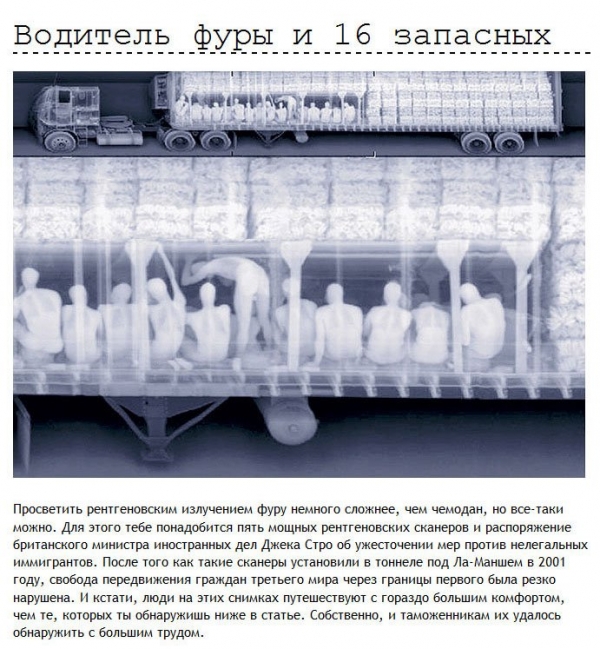 Находчивости контрабандистов можно позавидовать