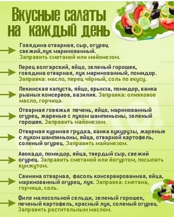 Полезные шпаргалки хозяюшкам на кухню