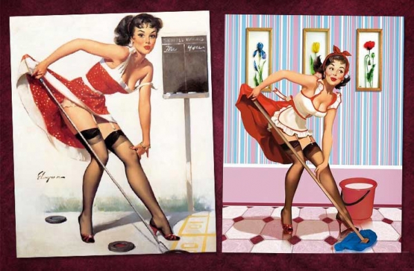 Pin Up как искусство и история его создания