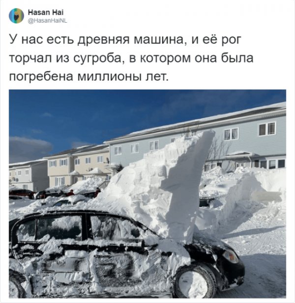 В Канаду пришла настоящая зима