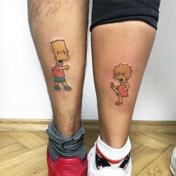 Прикольные татуировки для Парня и девушки