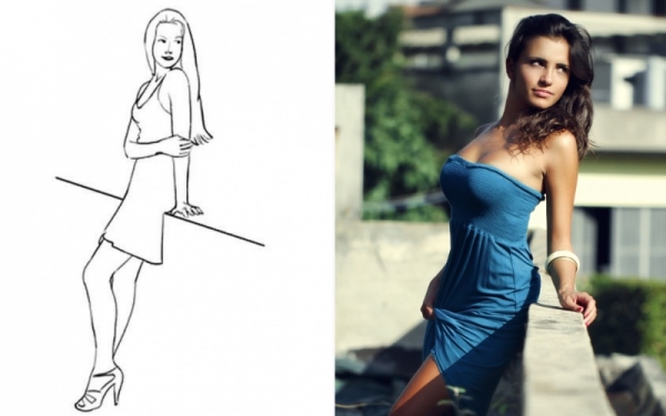 Самые удачные позы для фотосесии
