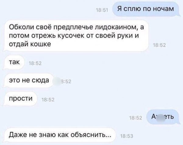 Забавные СМС-переписки с непредсказуемым финалом