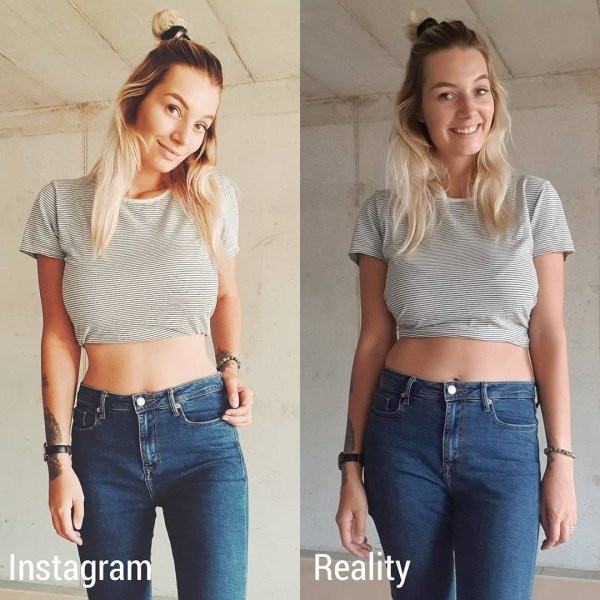 Насколько отличается реальность от фоток из Инстаграма