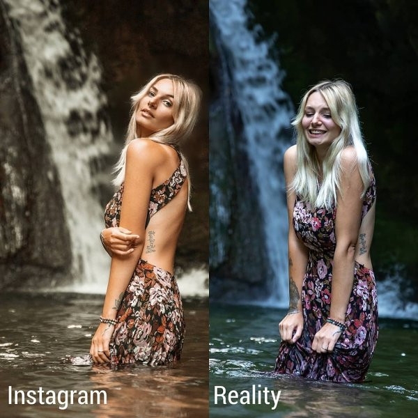 Насколько отличается реальность от фоток из Инстаграма