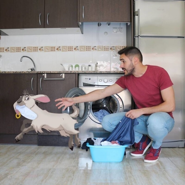 Прикольные фото с персонажами Диснея