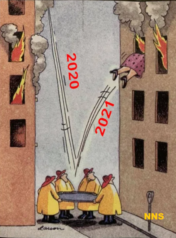 Прощай 2020 - привет 2021