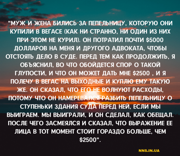 Развод по-американски. Реальные случаи из адвокатской практики.
