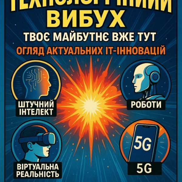 Технологічний вибух: твоє майбутнє вже тут