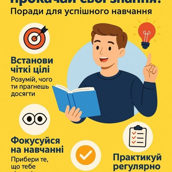 Секрети ефективного навчання: прокачай свої знання!