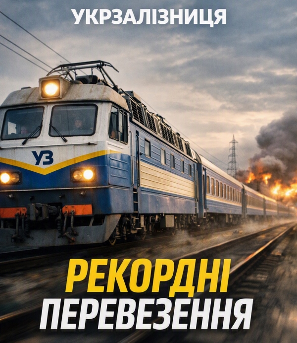 Залізничники під ударами, але рух триває. Укрзалізниця перевезла мільйон пасажирів попри обстріли