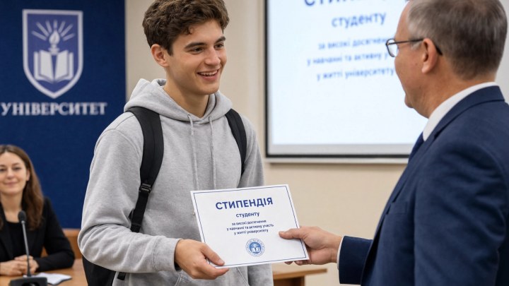 Стипендія в Україні у 2026 році: що, кому і скільки